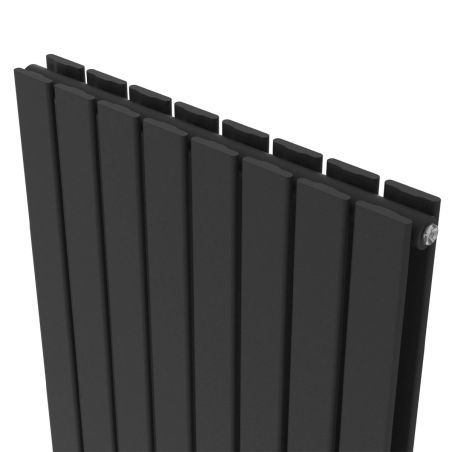 Calorifer vertical dublu Resigilat Kalifa, Resigilat, Antracit, dimensiune :180x61 cm