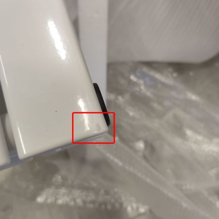 Calorifer vertical dublu Resigilat Kalifa, Resigilat, Alb, dimensiune :180x46 cm