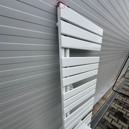 Calorifer portprosop, Resigilat, Alb, dimensiune: 164x60 cm, Nasim