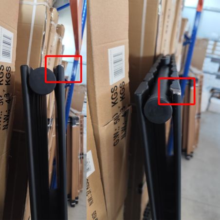 Calorifer dublu vertical, Resigilat, otel, Negru Mat, dimensiune: 180x61 cm, Kalifa