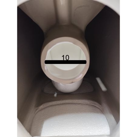 Vas WC EGO Galo, Rimless, Alb, 56x36 cm montaj podea, capac duroplast slim soft-close inclus