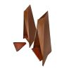 Semineu, vatra de foc, dimensiuni: 46x40x97 cm, otel corten de 2.5 mm, Inferno