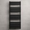 Calorifer, radiator Portprosop din otel, Negru Mat, Dimensiune: 120-140-160x50 cm, Nadir