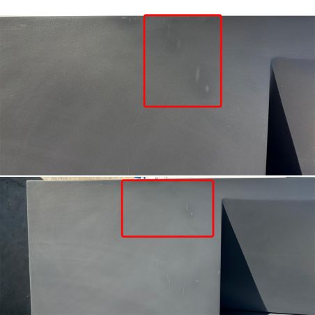 Lavoar EGO 11, Resigilat, Antracit Mat, 100x50 cm, compozit, montaj pe blat, suspendat, scurgere ascunsa, cu gaura baterie