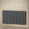 Calorifer, radiator Dublu din otel, Resigilat,  Antracit, 107 x 60 cm, Ego- Alesia, Living sau Camera
