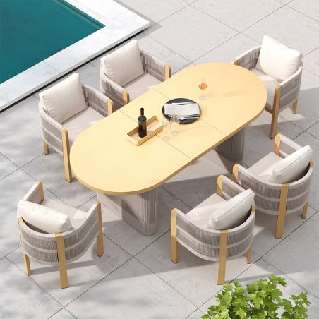 Set mobilier, 6 scaune,...