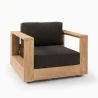 Set mobilier terasa gradina, canapea 2 locuri, 2 fotolii, masuta de cafea, aluminiu, Edenia