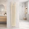 Calorifer, Crem, 180x42 cm, 687 W, 6 elementi, otel, design modern, Enes