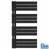 Calorifer, Radiator portprosop din otel, Negru Mat, Dimensiune: 115x60 cm, Nasim