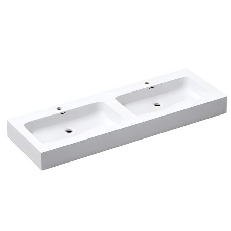 Lavoar dublu EGO 830, Alb,...