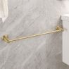 Suport prosoape, 57.5 cm, Auriu Mat, otel, design modern, Velvet