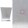 Lavoar stativ EGO 40, Resigilat, Alb Lucios, 60x45x90 cm, montaj pe podea, compozit de marmura, cu gaura baterie