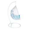 Scaun agatat Rio Exclusivist, Fotoliu suspendat, Curte sau Living, confortabil si modern, Alb