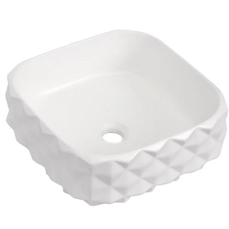 Set vas wc si lavoar, Alb Lucios, montaj suspendat si pe blat, 49x36-61x34 cm, capac duroplast, Sidef