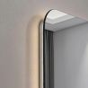 Oglinda pentru baie cu LED, Resigilat, dezaburire si intrerupator touch, 5 mm, dimensiuni: 90x70cm, 3 culori reglabile, Louie