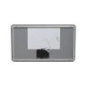 Oglinda pentru baie cu LED, Resigilat, dezaburire si intrerupator touch, 5 mm, dimensiuni: 90x70cm, 3 culori reglabile, Louie