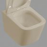 Set vas wc si lavoar, Jasmine Mat, Power Color, 51x35-50x40 cm, montaj suspendat si pe blat, capac duroplast, Alfonso