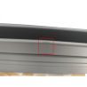 Calorifer vertical Resigilat, EGO - Kalifa, radiator din otel, 180x61 cm, Antracit, profil dublu