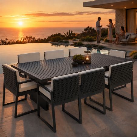 Set mobilier, masa 213x100...