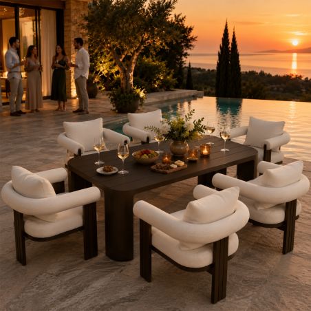 Set mobilier, masa 214x102...