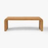 Set mobilier terasa gradina, canapea 2 locuri, 2 fotolii, masuta de cafea, aluminiu, Edenia