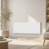 Calorifer, radiator Dublu din otel, Alb, 42 de elementi, 2107 W, 156x60 cm, Living sau Camera, Alesia