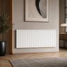 Calorifer, radiator Dublu din otel, Alb, 42 de elementi, 2107 W, 156x60 cm, Living sau Camera, Alesia