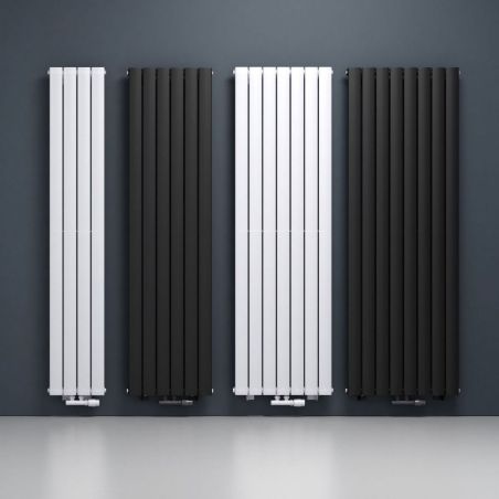 Calorifer vertical EGO - Kalifa, radiator din otel, Antracit, dimensiune 160x54 cm