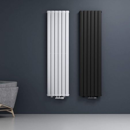 Calorifer vertical EGO - Kalifa, radiator din otel, Antracit, dimensiune 160x54 cm