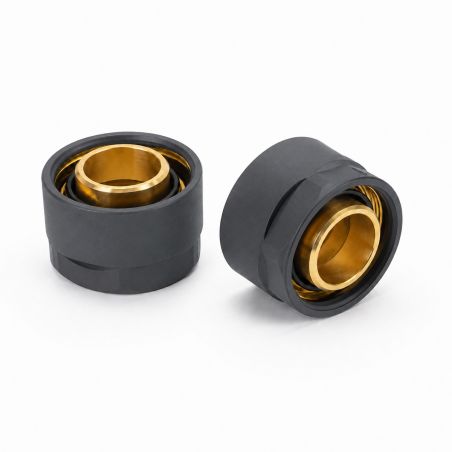 Adaptori pentru teava cupru Ø16 mm, filet 3/4", alama, Antracit