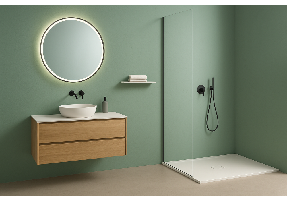 Gestaltungslösungen für moderne Badezimmer: Trends, Möbel und Farben