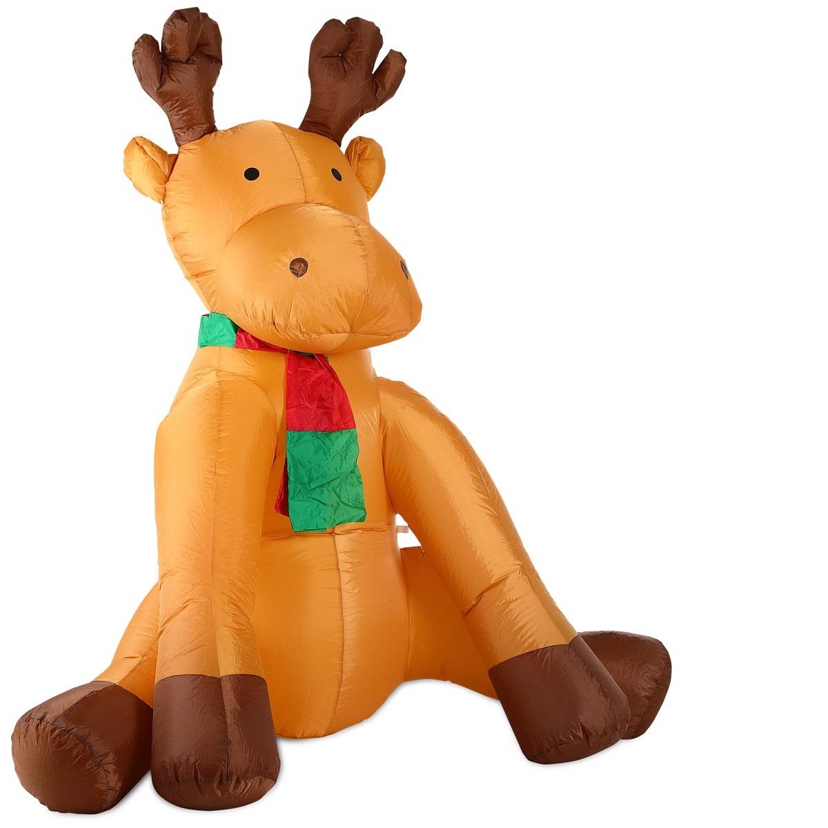 Figurina gonflabila cu pompa electrica inclusa, 180 cm, Iluminat, 6 Leduri decorative, Ego-Ren