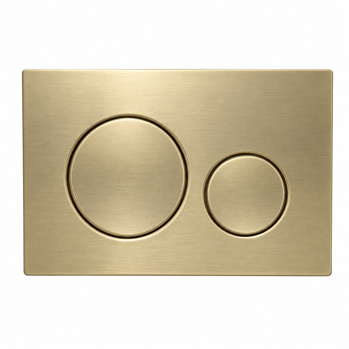 Cadru cu rezervor incastrat, latime de 50 cm, capacitate 3/8 litri, clapeta din aluminiu cu butoane rotunde auriu mat