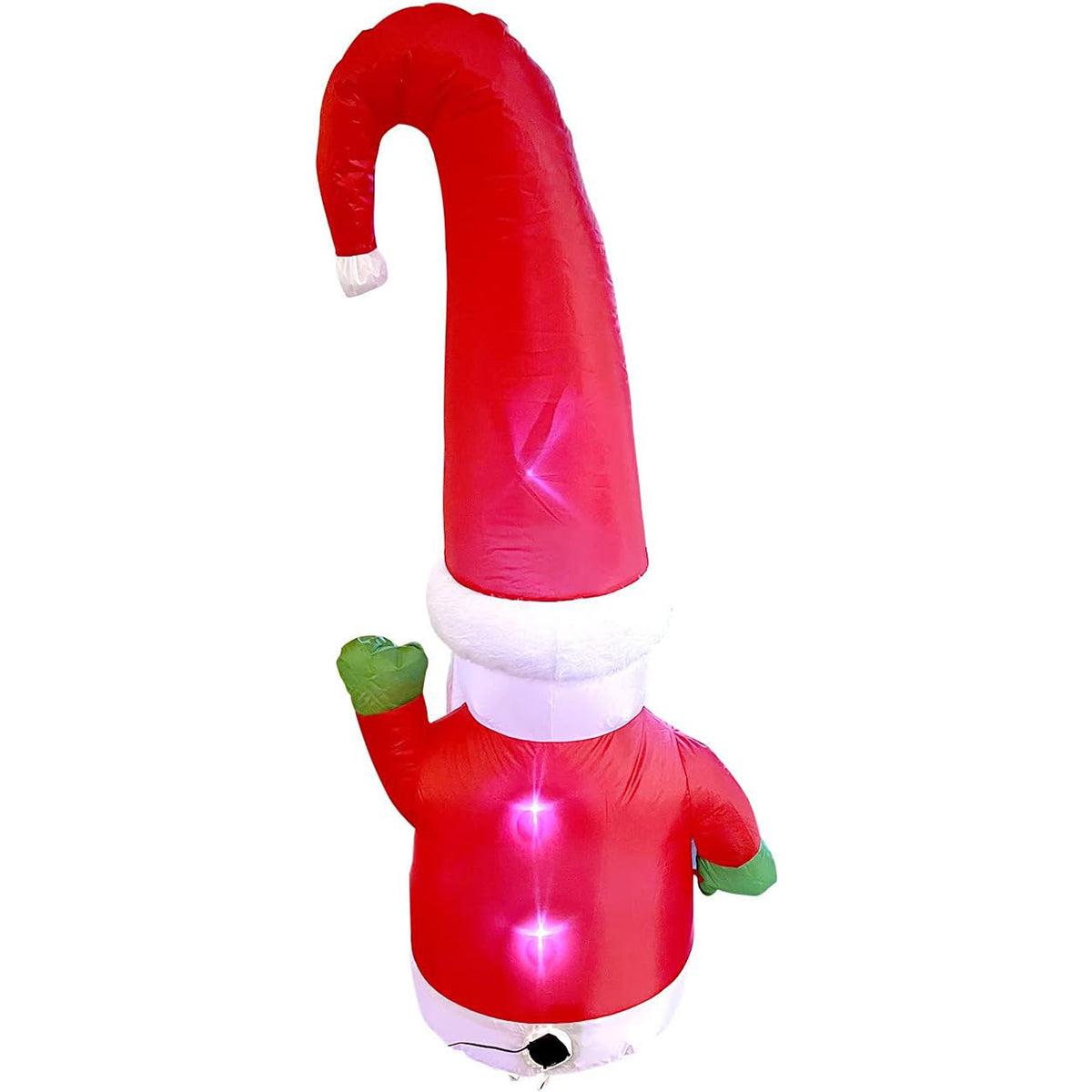 Figurina gonflabila cu pompa electrica inclusa, Iluminare Led, IP44, Ego-Elf, 150 cm