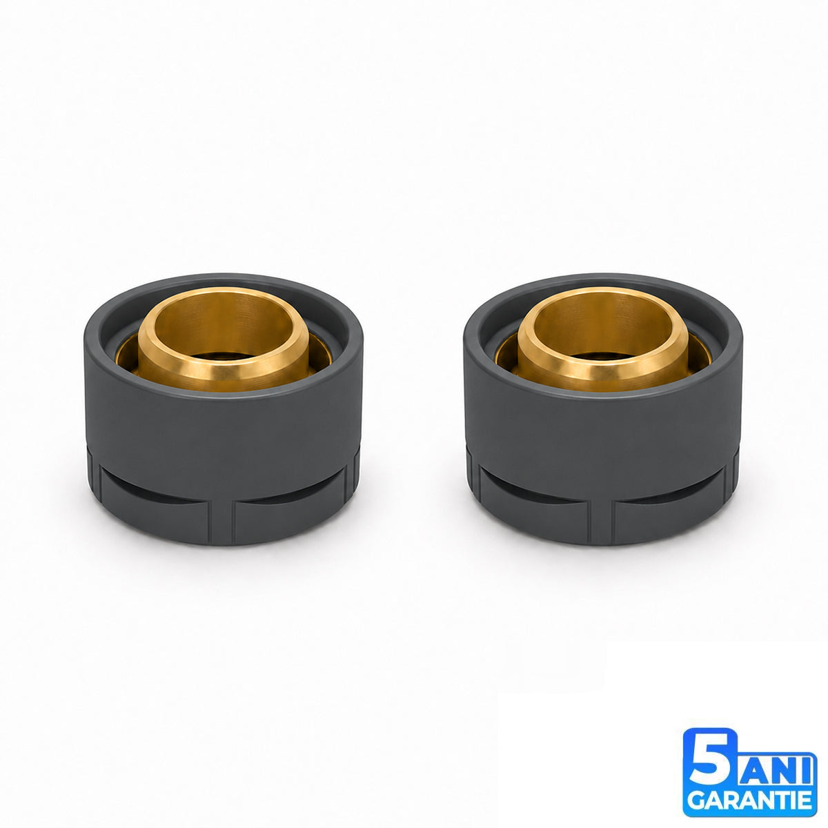 Adaptori pentru teava cupru Ø16 mm, filet 3/4", alama, Antracit
