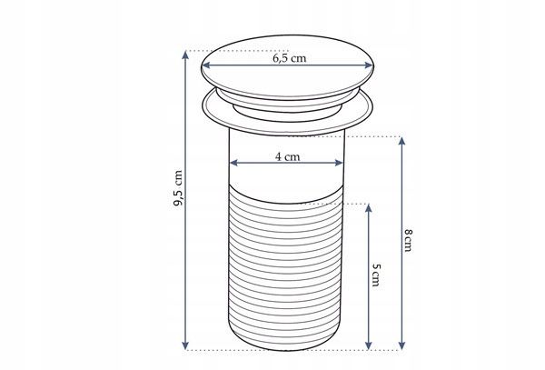 Baterie lavoar REA-Lun High, montaj pe blat, perlator, finisaj crom