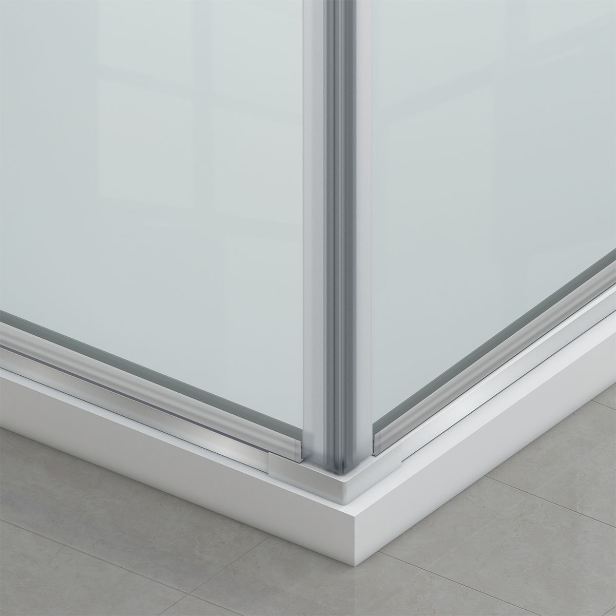 Cabina de dus, sticla securizata 6mm , Transparent, Crom, 2 usi Batante, dimensiuni: 80-90x120 cm, Axis