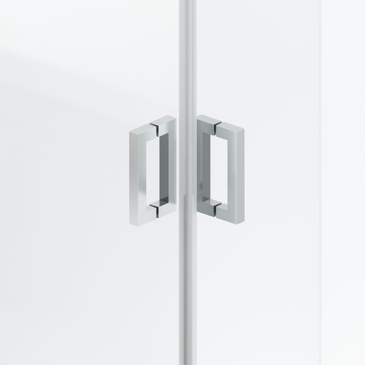 Cabina de dus, sticla securizata 6mm , Transparent, Crom, 2 usi Batante, dimensiuni: 80-90x120 cm, Axis