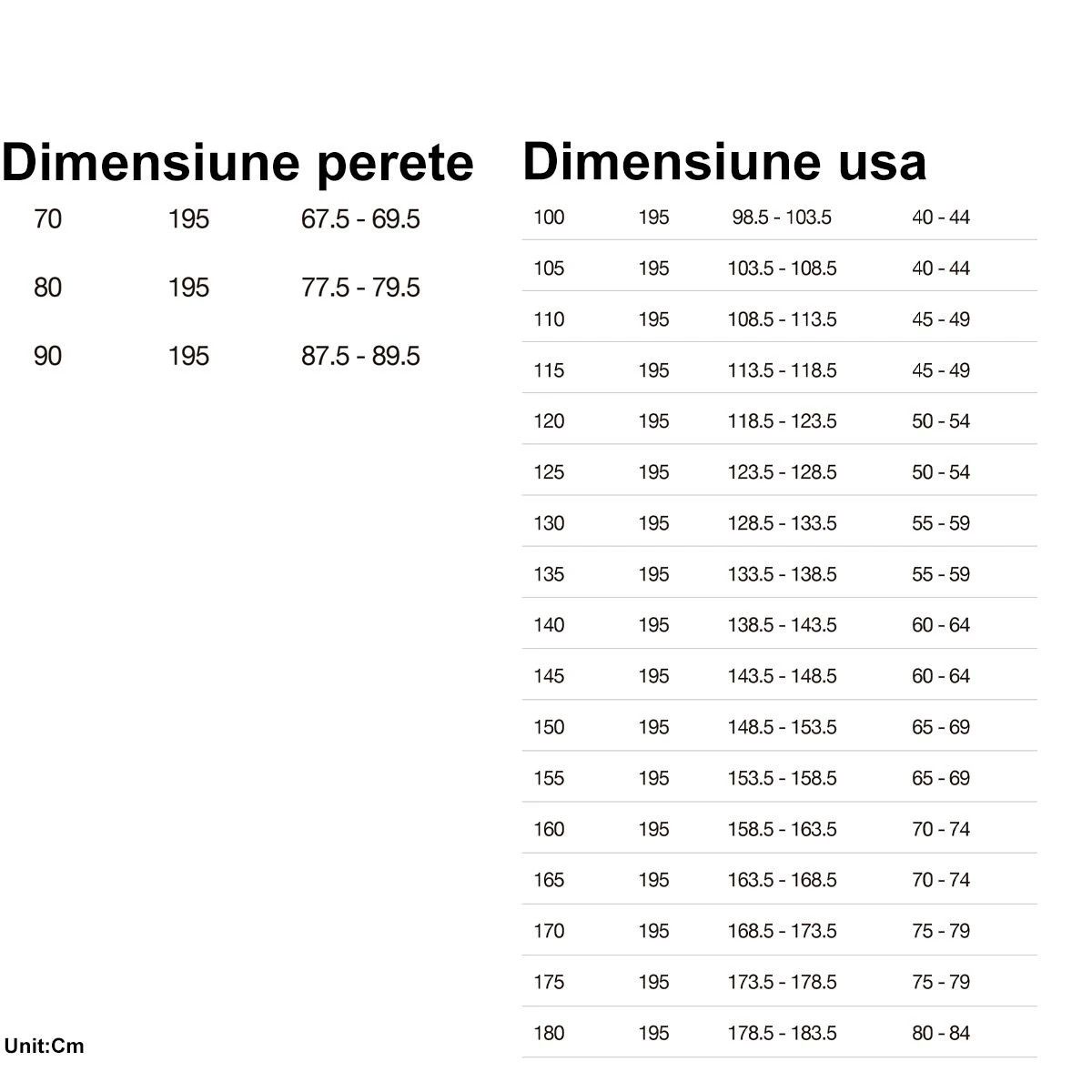 Cabina dus, perete fix si usa glisanta, sticla securizata de 6 mm, 70-90 x 90-160 cm, profil si maner Crom, Hanes