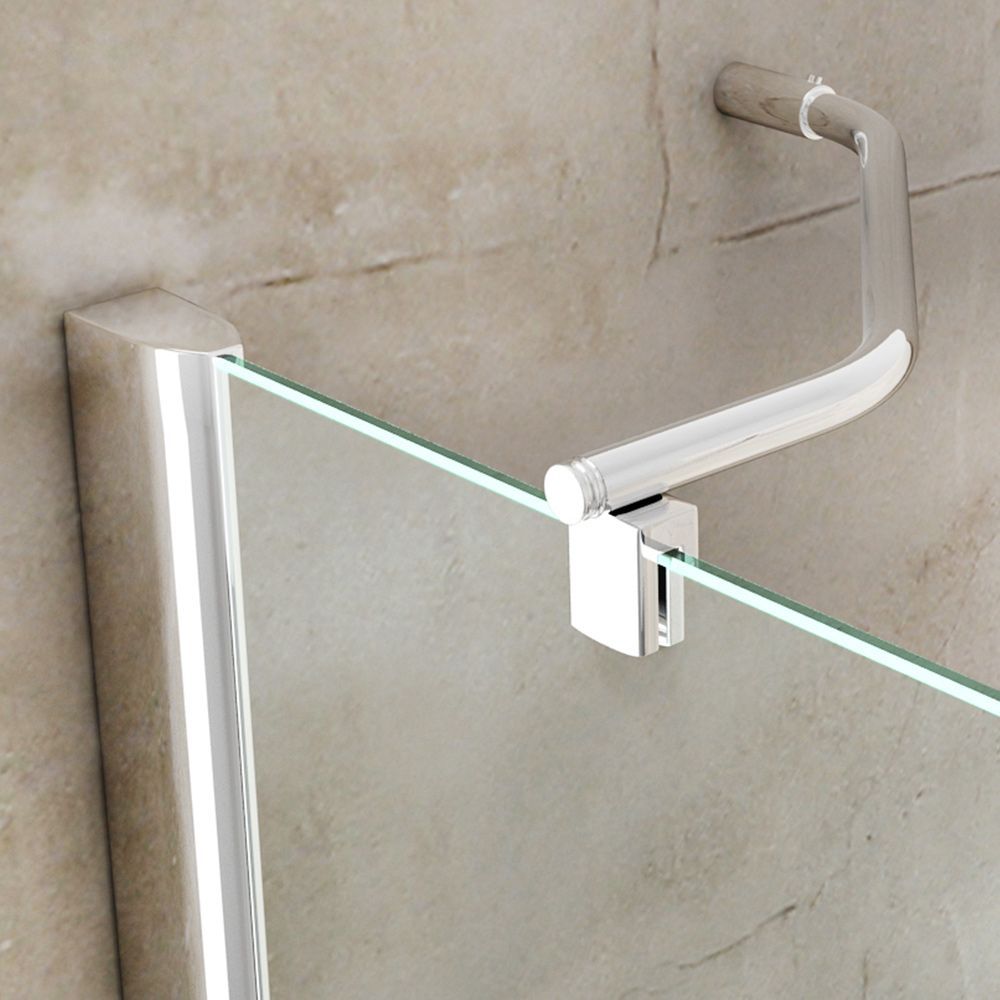 Cabina EGO-04, perete fix si usa batanta,sticla securizata 8mm, dimensiuni la alegere