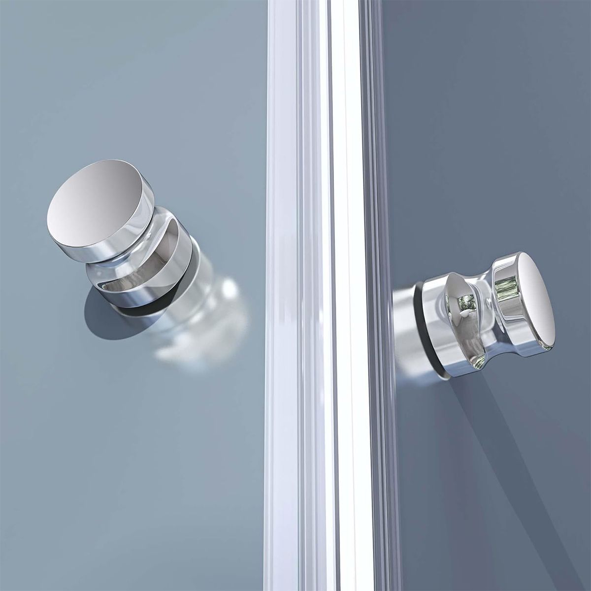Cabina EGO-26, Usi Pliabile, sticla securizata 6mm, Transparenta, Dimensiuni la alegere
