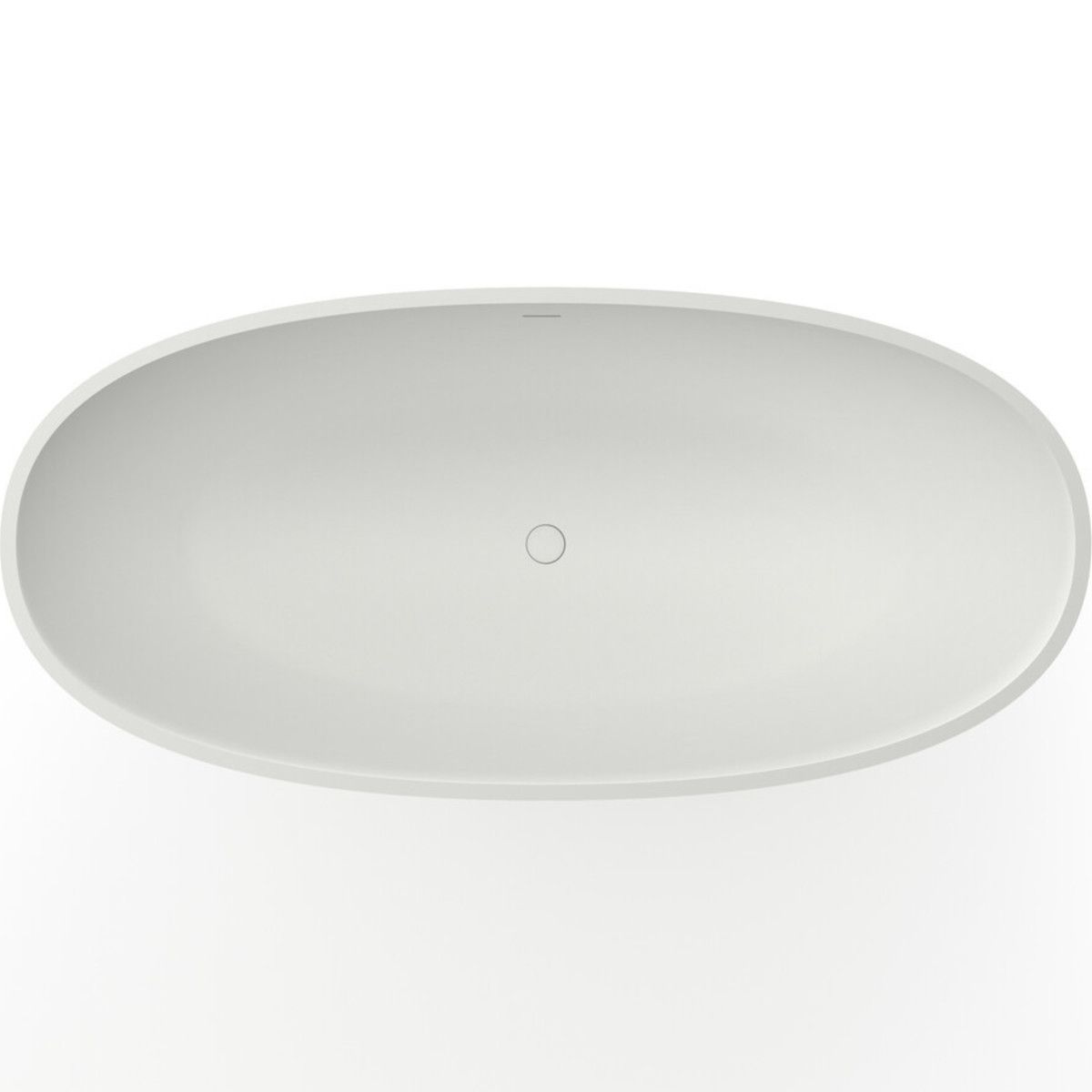 Cada de baie Lulu, Compozit Coroian, Alb, 170 sau 180 cm, Izolare termica, Freestanding