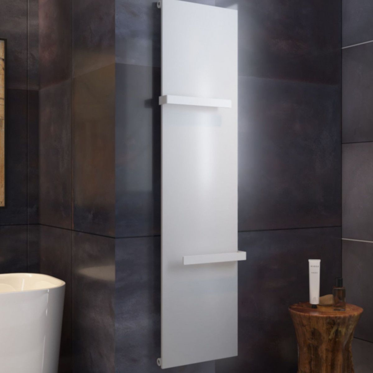 Calorifer Ego-Aphrodite, radiator Portprosop din otel, Alb, 140-160-180 x 45 cm