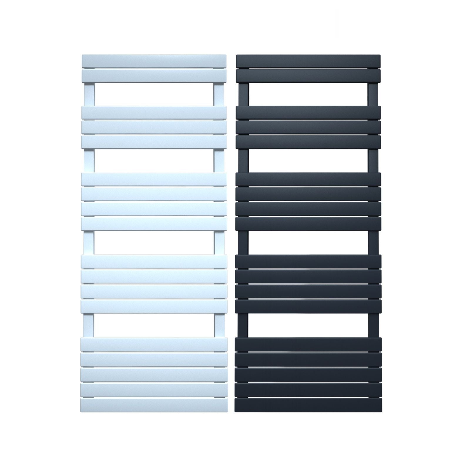 Calorifer EGO - Nadir, radiator Portprosop din otel, Alb sau Antracit, 100-120-140-160-180 cm