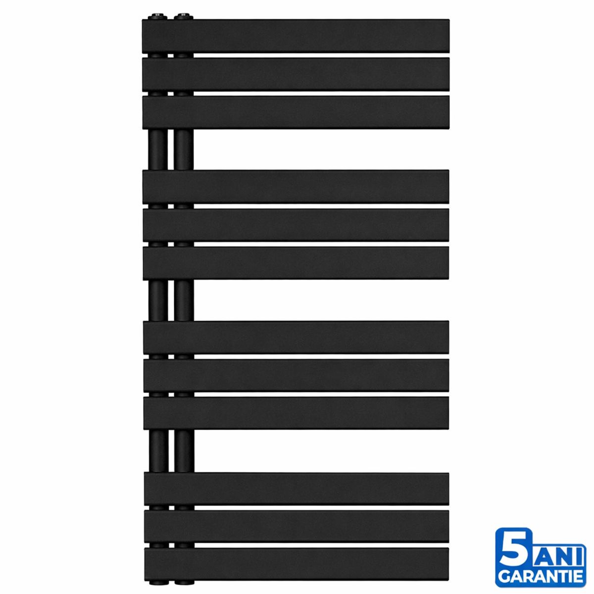 Calorifer, Radiator portprosop din otel, Negru Mat, Dimensiune: 115x60 cm, Nasim