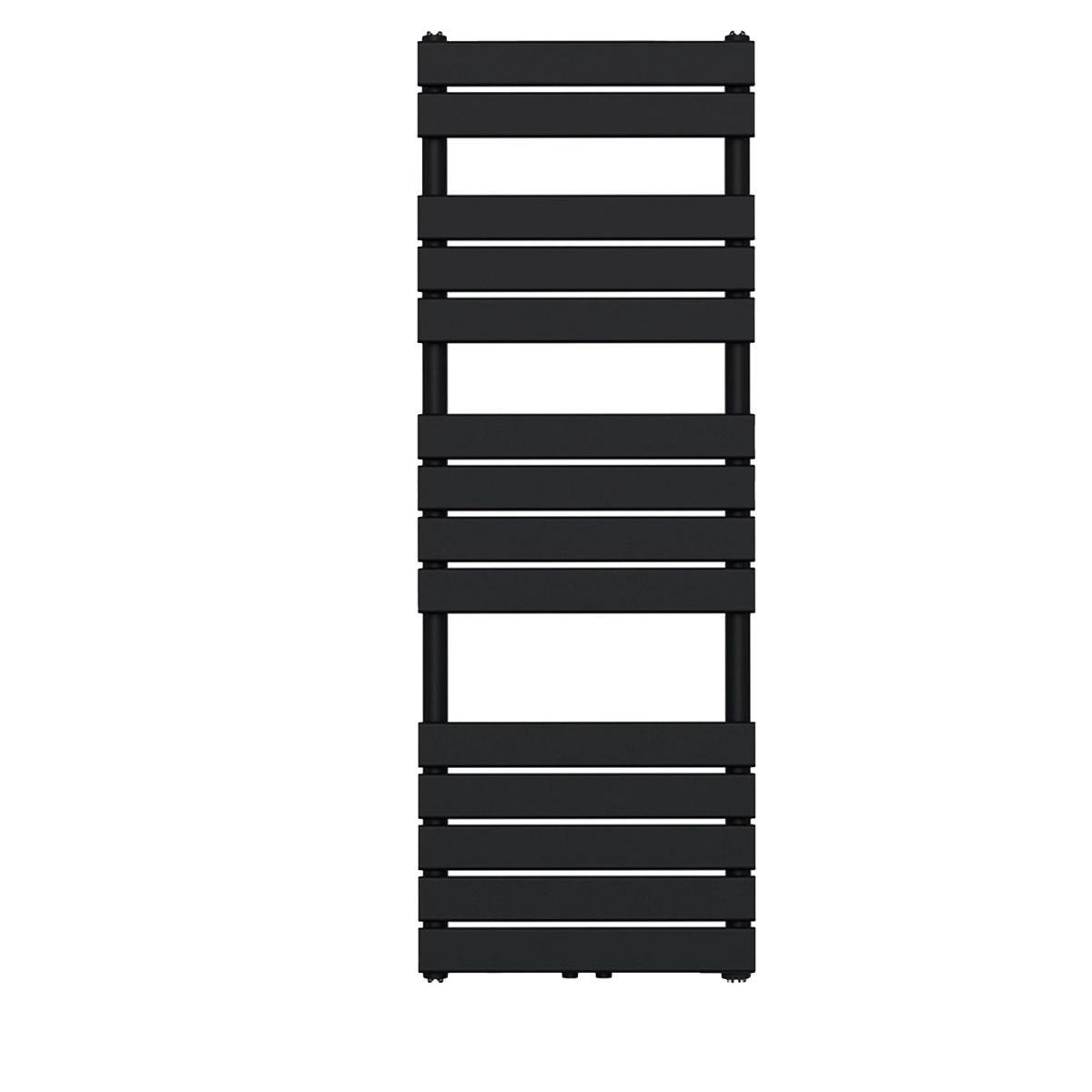 Calorifer, radiator Portprosop din otel, Negru Mat, Dimensiune: 120-140-160x50 cm, Nadir