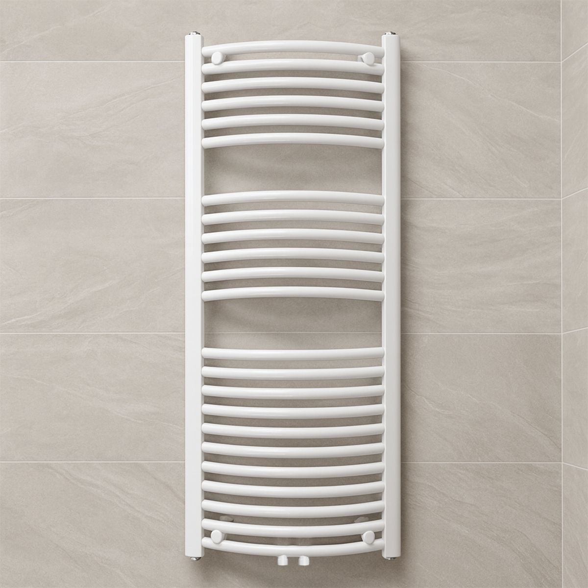 Calorifer, radiator Portprosop din otel,120-150-180x50 cm, Alb, Design Curbat, Terma