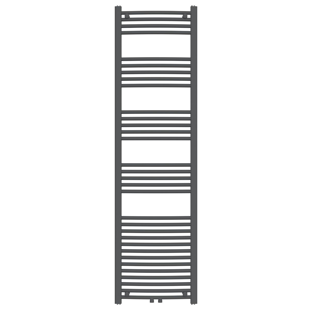 Calorifer, radiator Portprosop din otel,120-150-180x50 cm, Antracit, Design Curbat, Terma