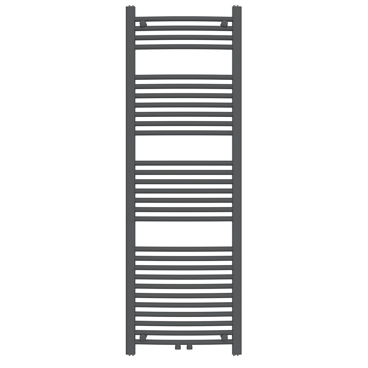 Calorifer, radiator Portprosop din otel,120-150-180x50 cm, Antracit, Design Curbat, Terma