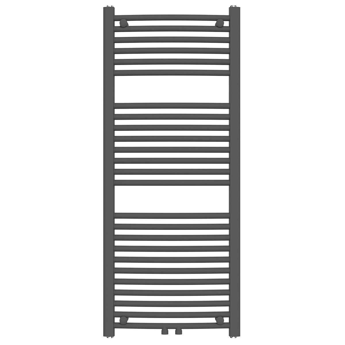 Calorifer, radiator Portprosop din otel,120-150-180x50 cm, Antracit, Design Curbat, Terma